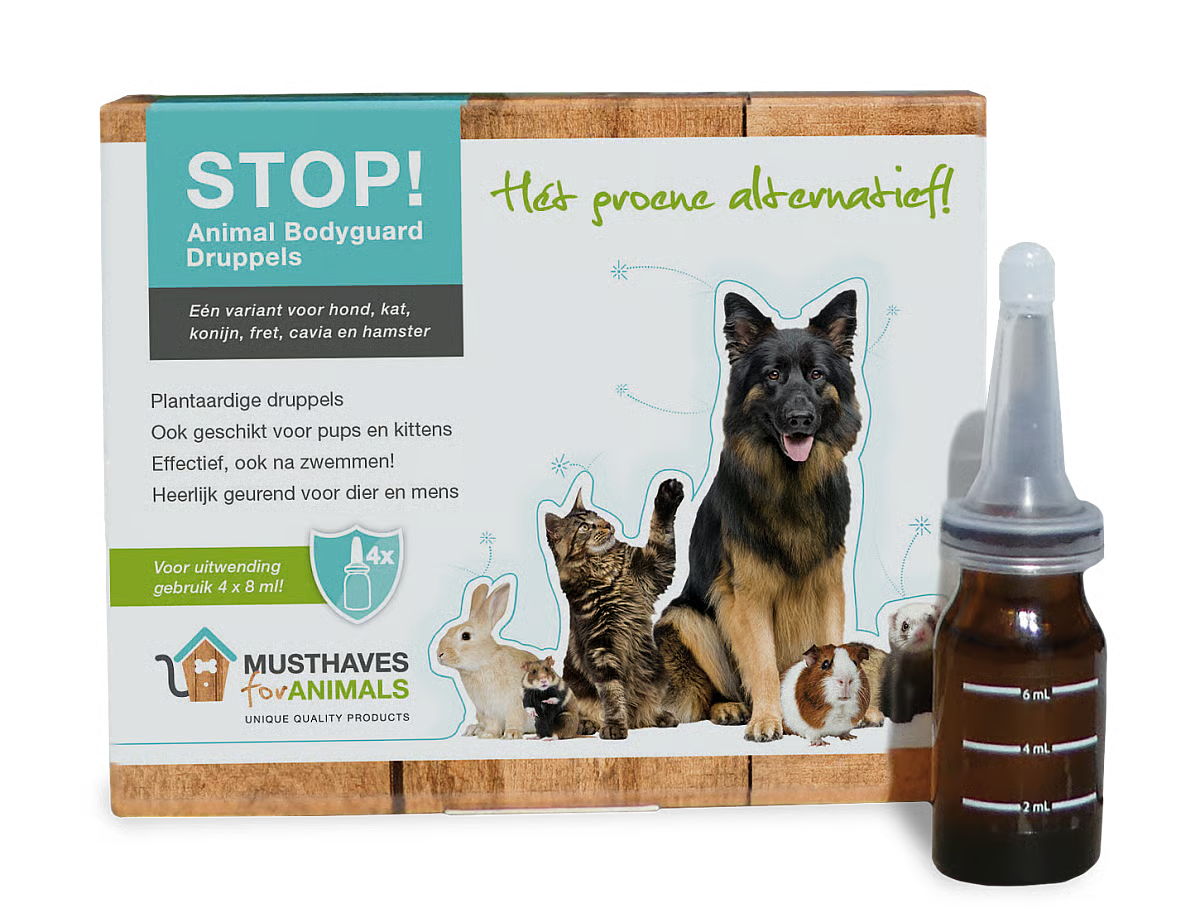 STOP! Animal Bodyguard – afstand voor vlooien en teken
