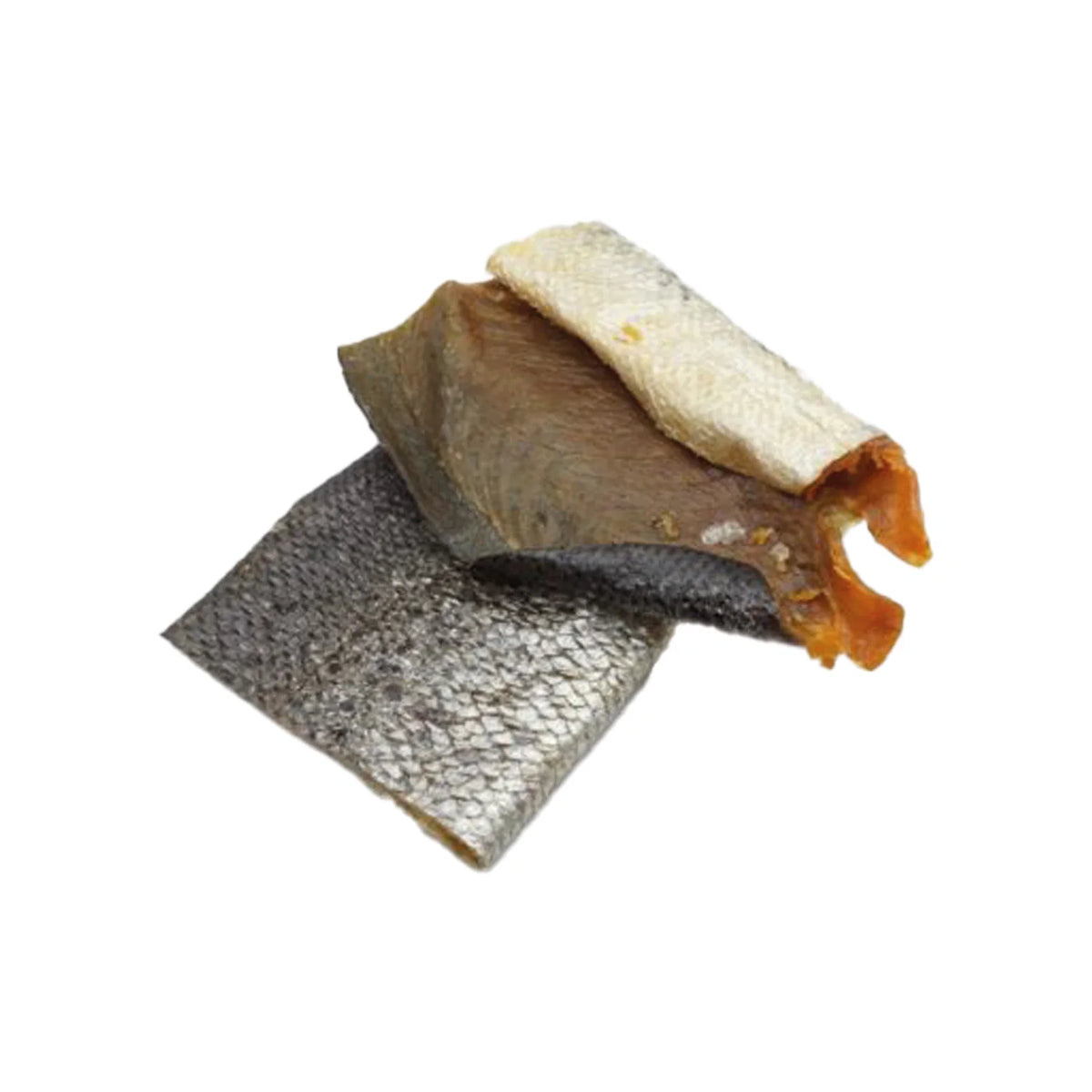 Zalmhuid met vlees (500 gram)